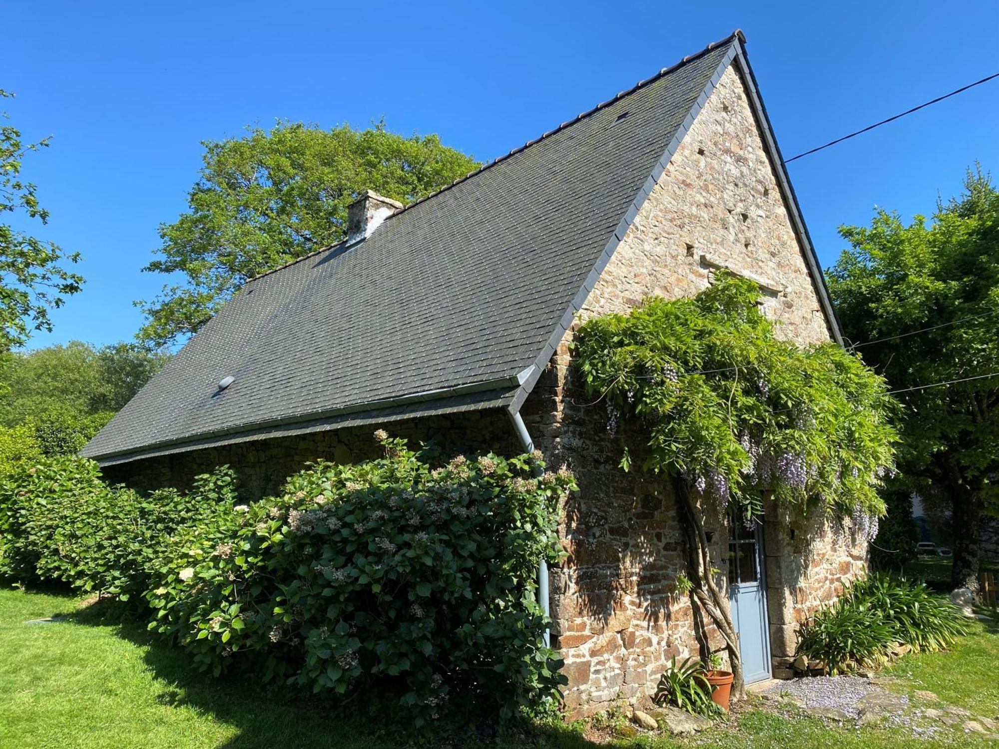 La Glycine Villa Landévant Exteriör bild